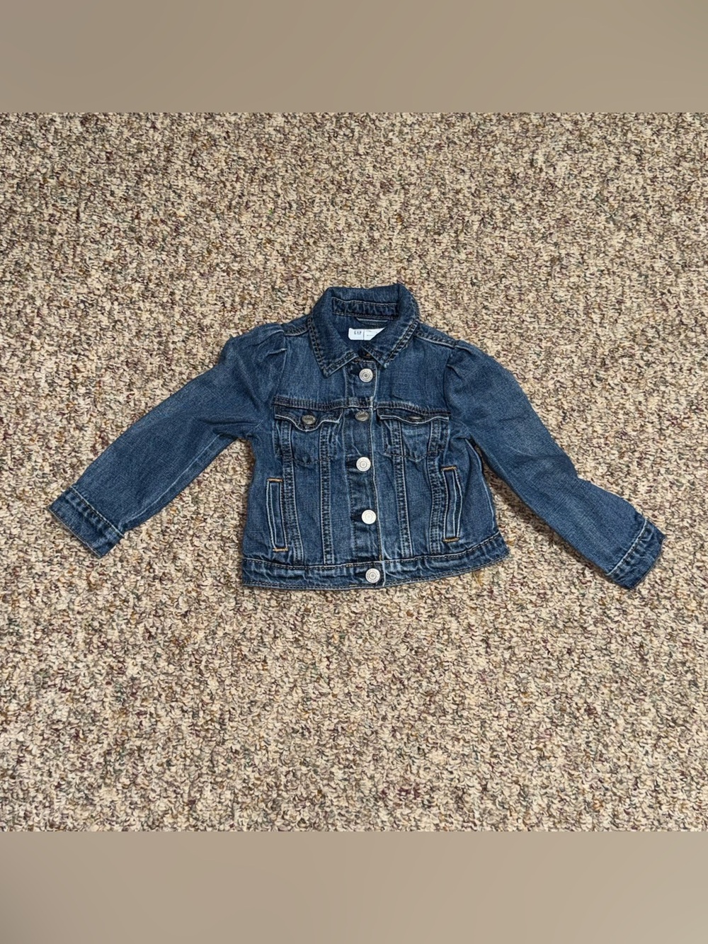GAP‎ Girls' 4T Disney Minnie Mouse Dark Blue Denim Jacket Jean jacket